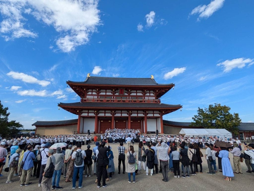 世界遺産に芸能・エンタメ大集合平城京の秋の祭典