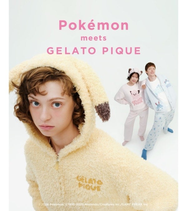 【ジェラート ピケ】ピカチュウや新たにピッピ、マリルなどが登場！ポケモンとの特別コラボ第3弾「Pokémon meets GELATO PIQUE」発売