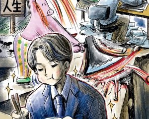 自分が絶ってしまったもう一つの人生を思いながら、限定50食のランチロース定食を食べた／カツセマサヒコ