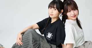 SKE48 佐藤佳穂＆井上瑠夏、サステナブルライフスタイルブランド『GOODFOOD』とのコラボTシャツ発売決定！