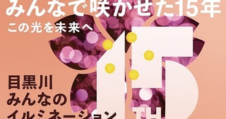 「目黒川みんなのイルミネーション」を次世代へつなぐためのクラファン実施中！