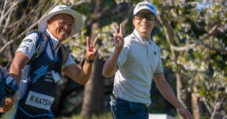 勝俣陵は稼ぎたい「今季はマイナスからで…（笑）」“人生初チェンジ”のキャビティアイアンで調子も急上昇