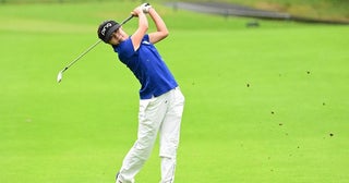 48位→11位 古賀衣桜がこの日ベスト“67”！テスト1打落ちも準地元V狙う【マイナビ ネクヒロ第12戦】