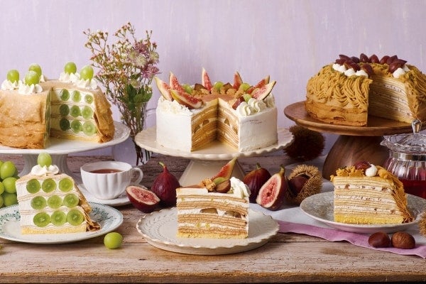 キャラメリゼいちじく、シャインマスカット、栗の競演。Afternoon Tea LOVE&TABLE、秋限定メニューを発売
