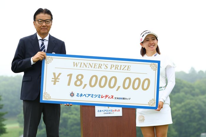 1800万円上乗せの永井花奈が5位今季通算7000万円突破【女子賞金ランキング】