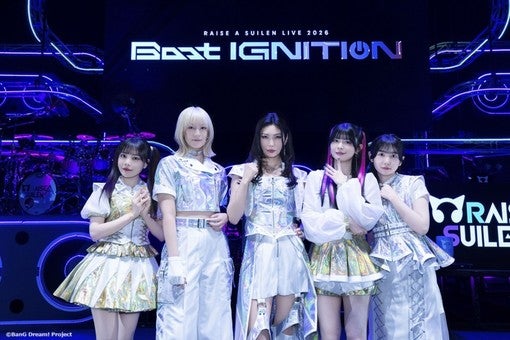 RAISE A SUILEN、6月18日の東京公演で17曲を熱演！