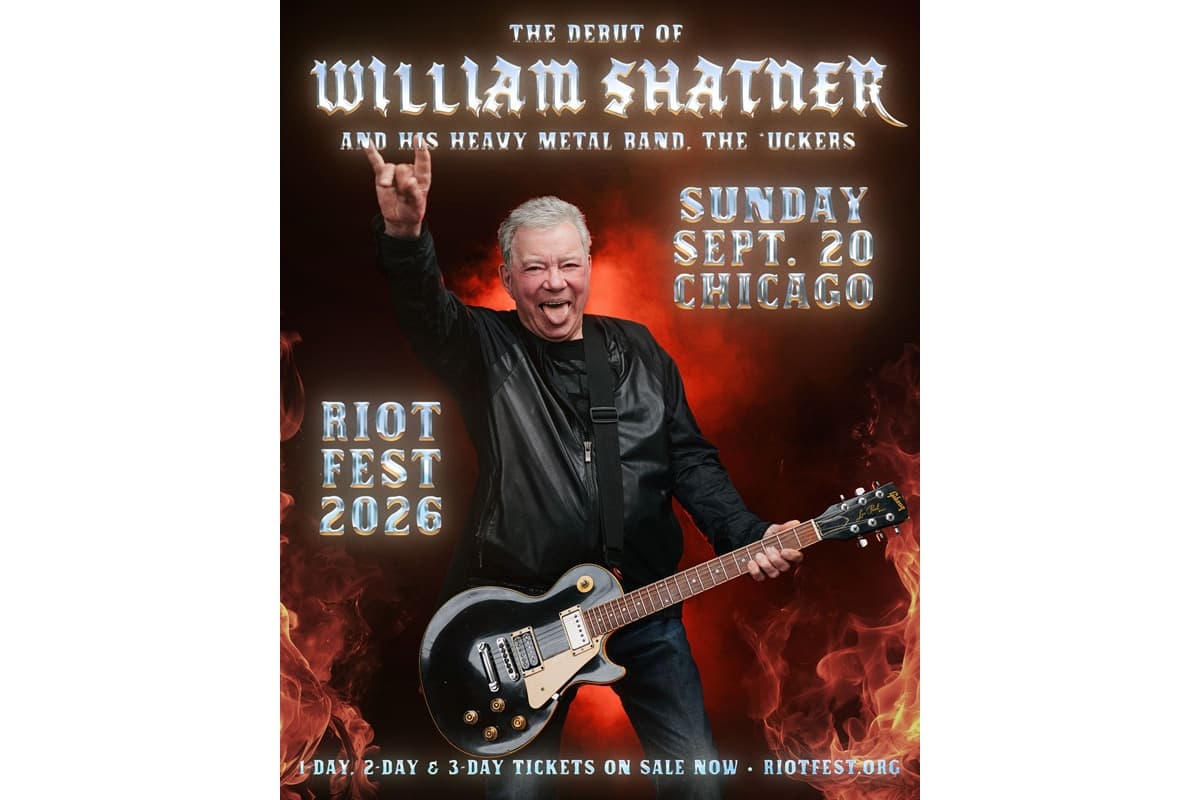 『スター・トレック』ウィリアム・シャトナー、95歳でヘヴィメタデビュー！フェス出演決定