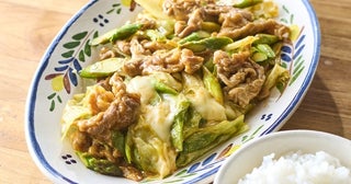 料理研究家小林まさみさんオススメの豚こまレシピ「豚こまとアスパラのカレーチーズ炒め」