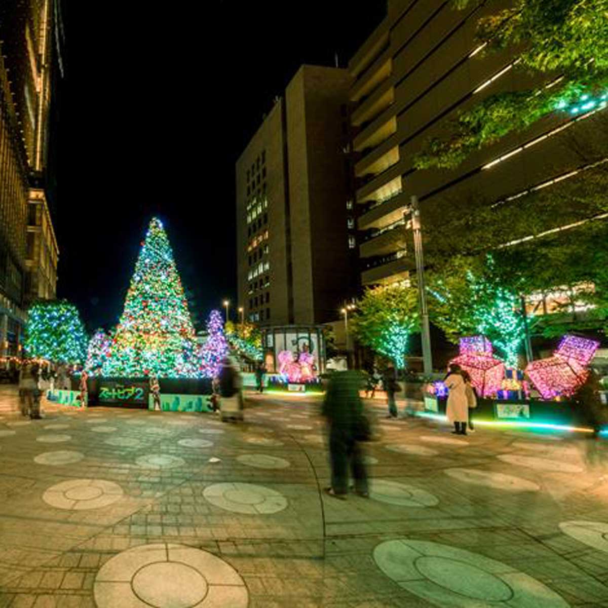 東京ミッドタウン日比谷「HIBIYA Magic Time Illumination 2025」
