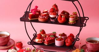 ANAインターコンチネンタルホテル東京のストロベリーアフタヌーンティー。かわいくておいしいいちごスイーツ＆セイボリーが登場
