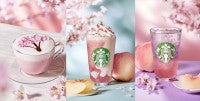 スタバ「SAKURAビバレッジ」2．18発売！フラペチーノ＆ラテ＆ソーダの3種類展開