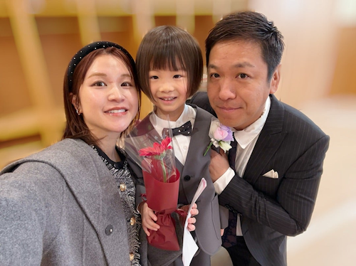  はんにゃ川島の元妻・菜月、長男の卒園式に元夫･川島と出席 